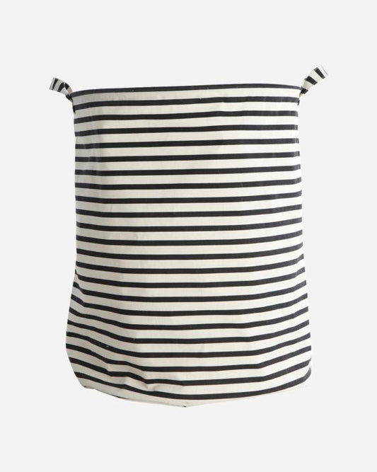 Laundry bag, HDStripe, White/Black