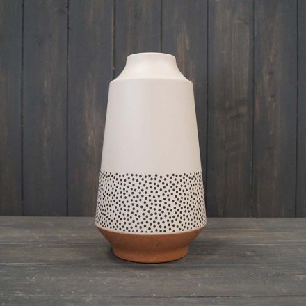 Bamboo Scandi vase Dotty Tall