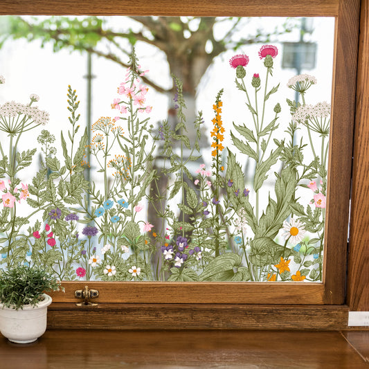 Window Sticker Florals