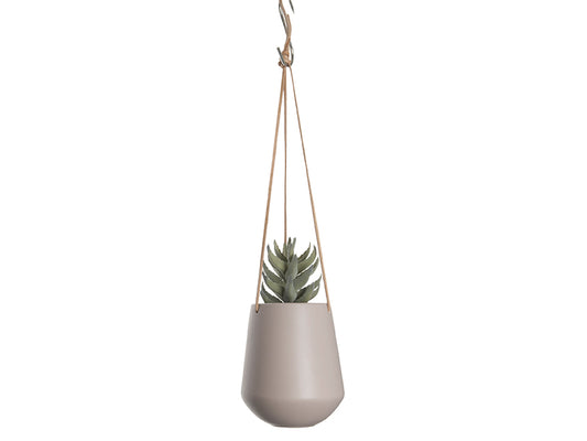 Hanging pot soft pink